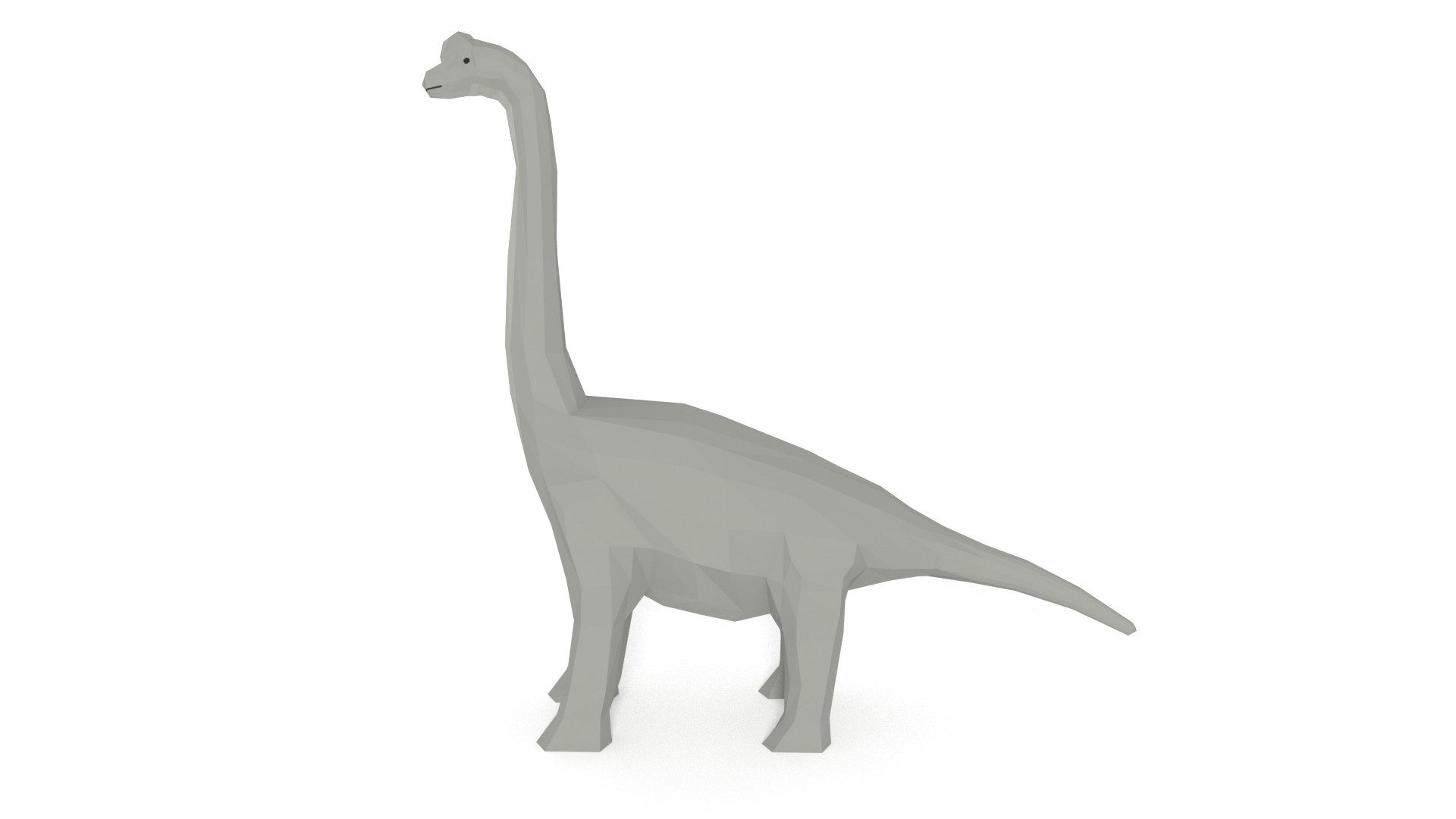 Brachiosaurus Dinosaur 3D Model - TurboSquid 1423656