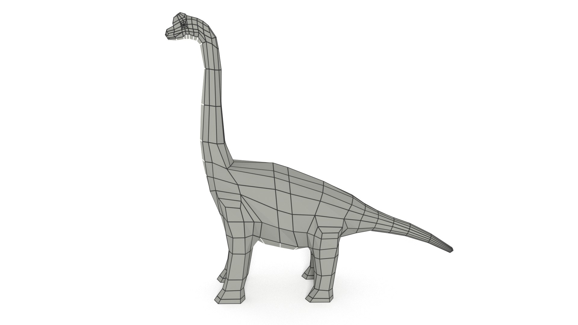 Brachiosaurus Dinosaur 3D Model - TurboSquid 1423656