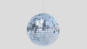 3D Shiny Disco Ball