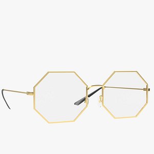 3D Glasses octagon