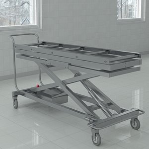 Lift- and transport truck