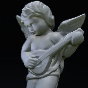 marble angel 3d model