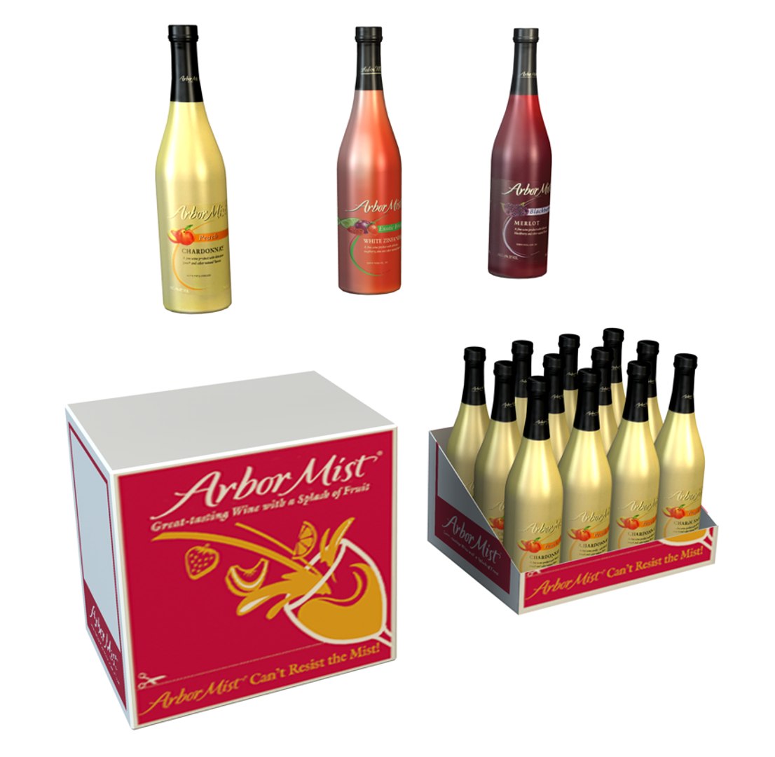 Wine Arbor Mist 3d 3ds