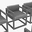 Herrajes de restauración sillón aviara y mesa de comedor.
