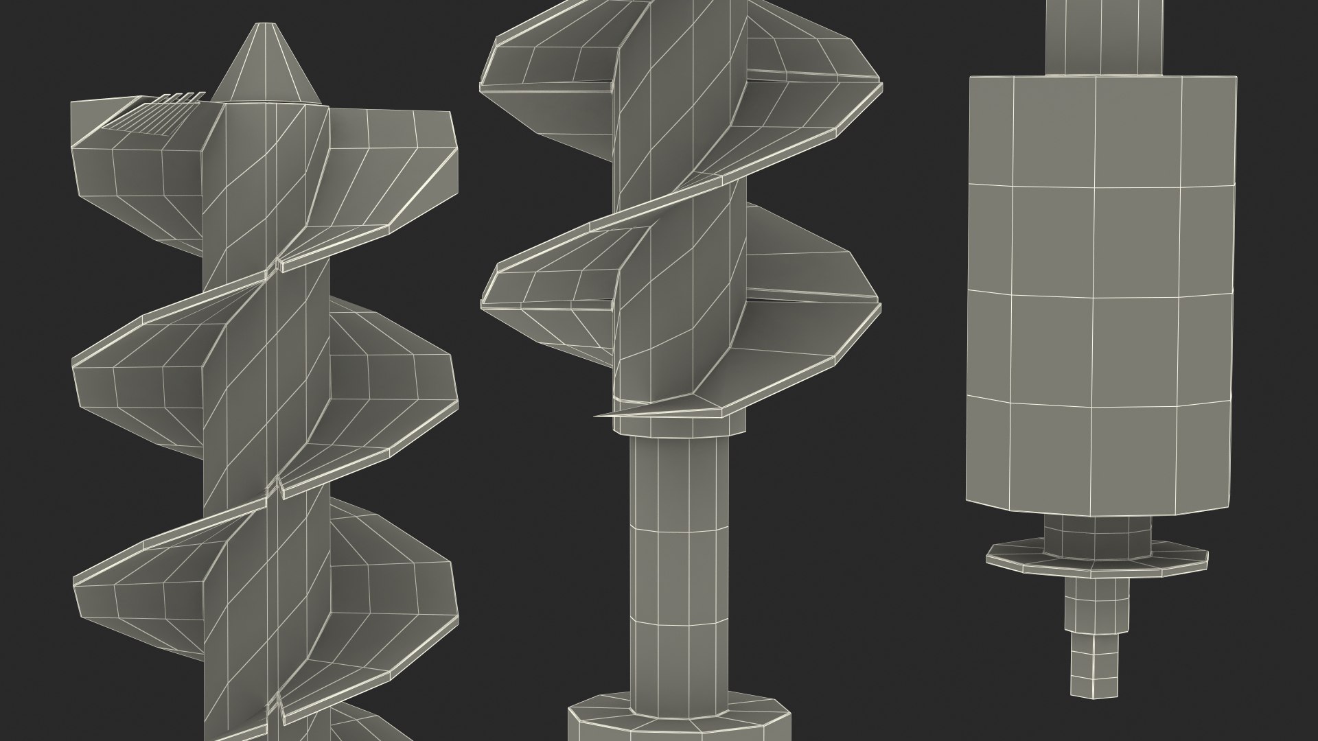Ice Auger Bit New model - TurboSquid 2109577