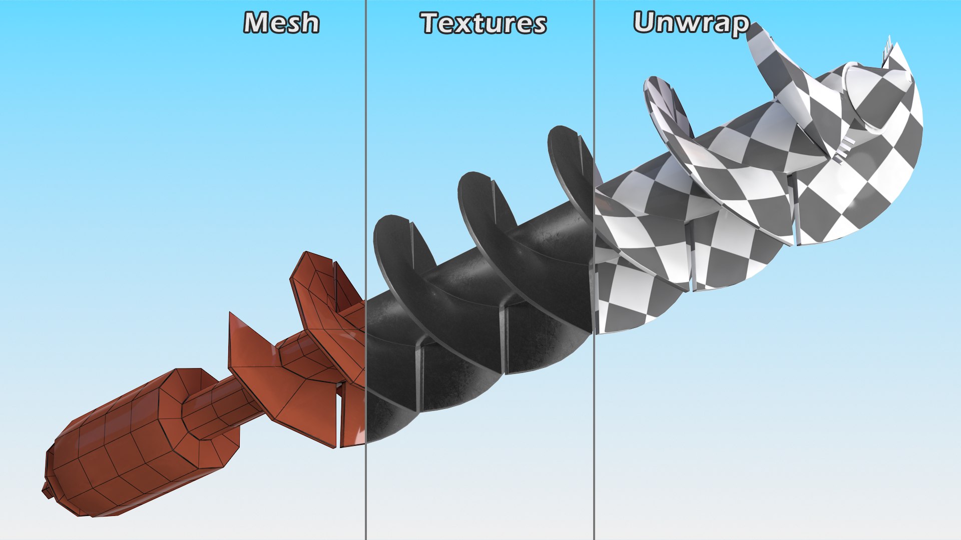Ice Auger Bit New model - TurboSquid 2109577