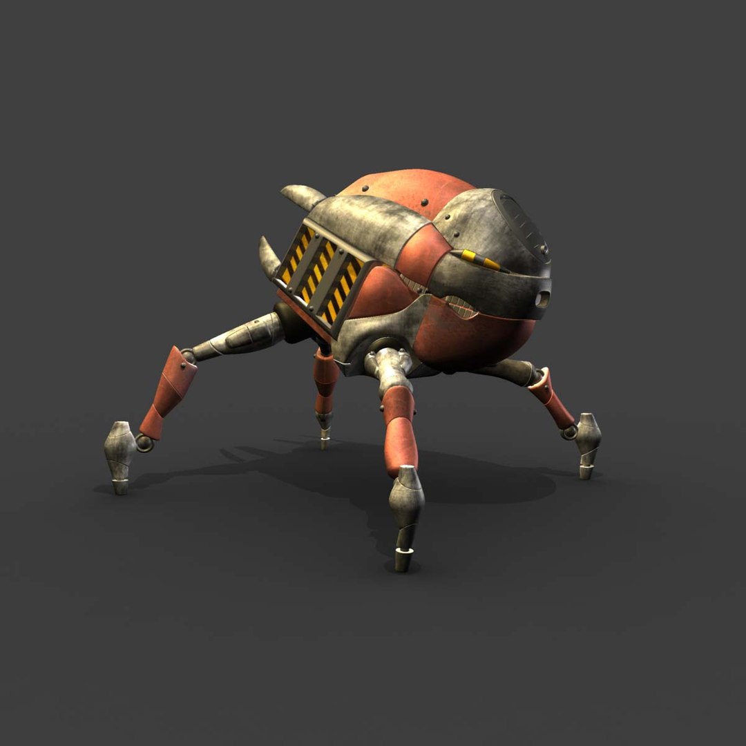 3ds max rig robocrab