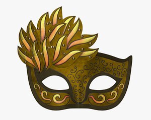 Carnival Venetian mask