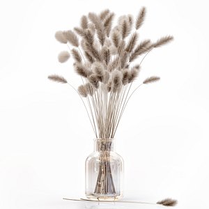 Dry flowers in modern vase 2 model