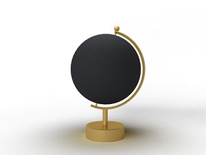 rotating swivel world globe 3D