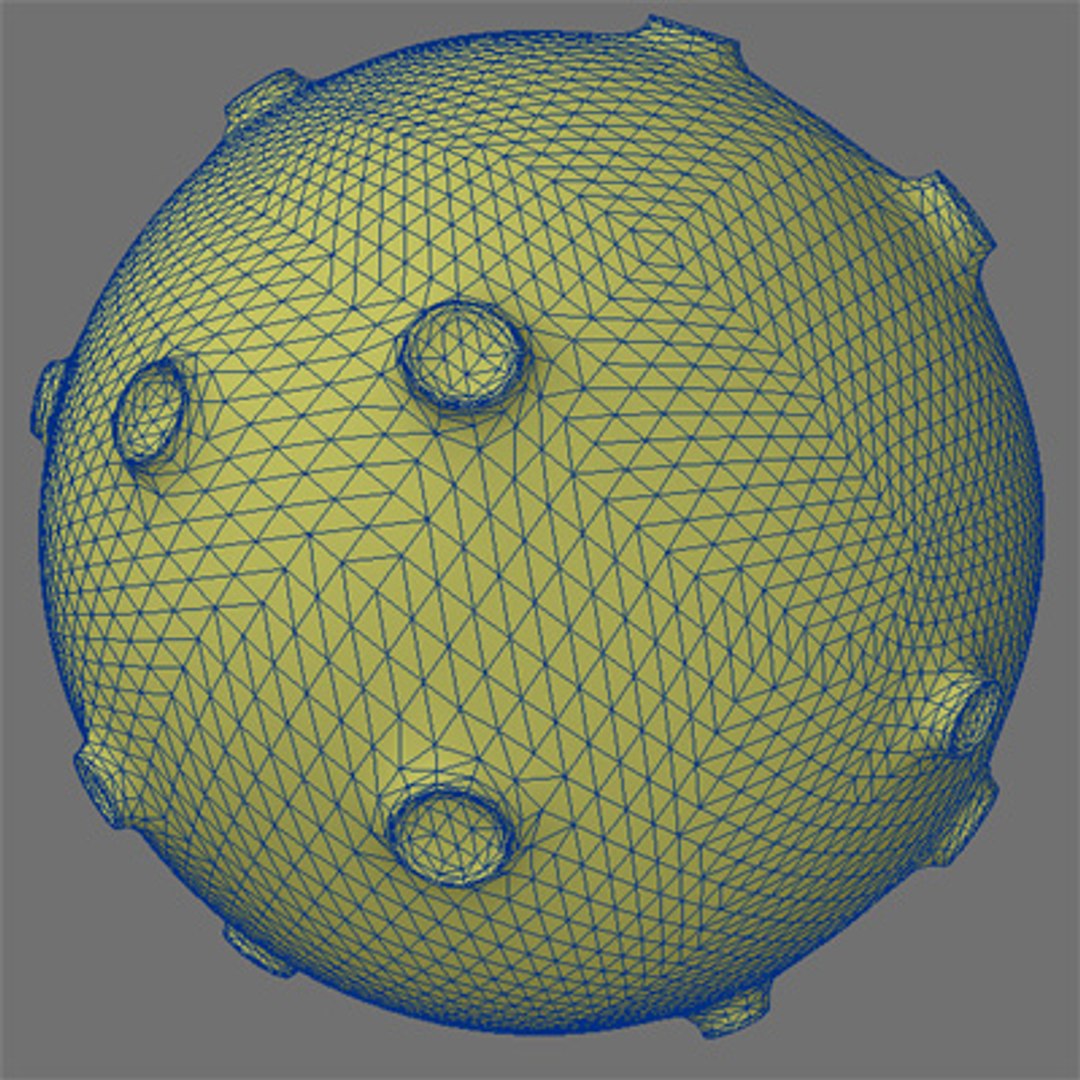 3d Cartoon Moon Cartoonish Planet Model