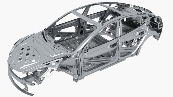 3D tesla 3 frame - TurboSquid 1666863