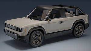 Slate Truck Open Air Kit Beach Bound 2027 3D Model 3D model