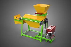 CORN MAIZE PEELER THRESHER SHELLER HUSKER MACHINE DIESEL ENGINE