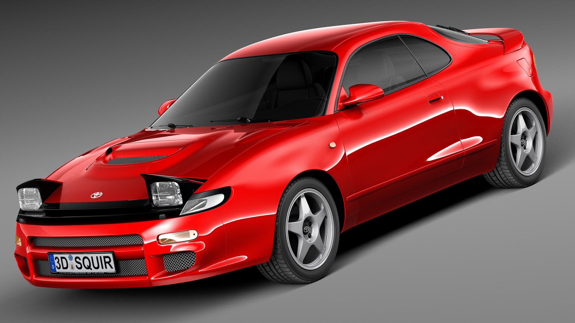 Celica★ページ★ トヨタセリカ4wd st185 1990-19933Dモデル - TurboSquid 694652