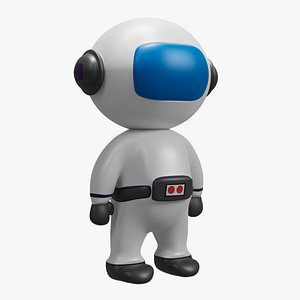 3D Spaceman Character model