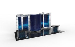 3D Display frame 3D model