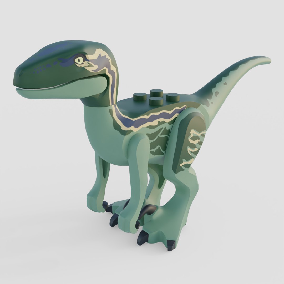 modelo 3d LEGO Raptorfig - TurboSquid 1985161