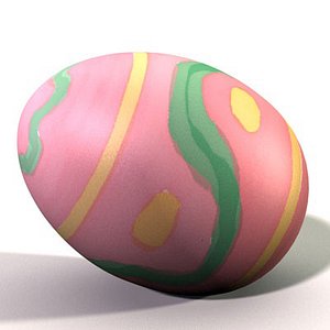 easter egg 3d model