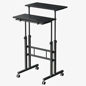Adjustable Computer Desk 3D model