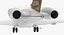 Bombardier Global 6000 Rigged 3D Model