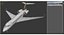 Bombardier Global 6000 Rigged 3D Model