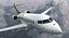 Bombardier Global 6000 Rigged 3D Model