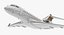 Bombardier Global 6000 Rigged 3D Model