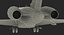 Bombardier Global 6000 Rigged 3D Model