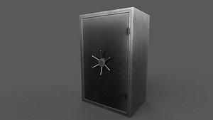 3D Metal Safe model