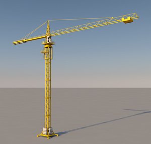 tower crane construction 3ds