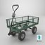3D Garden Cart 3D Model