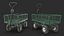 3D Garden Cart 3D Model