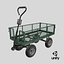 3D Garden Cart 3D Model