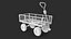 3D Garden Cart 3D Model