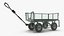 3D Garden Cart 3D Model