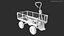 3D Garden Cart 3D Model