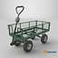 3D Garden Cart 3D Model