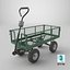3D Garden Cart 3D Model