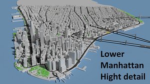 Lower Manhattan Island
