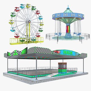 Amusement Park Toys 3D