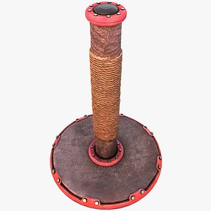 Cat Scratching Pet Post Zoo Furniture model