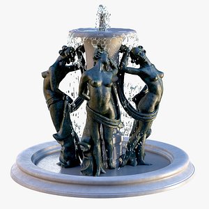 3D model classic fountain