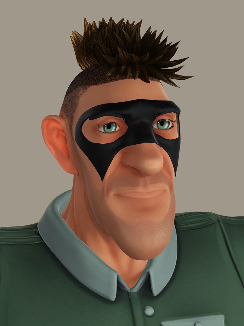 Cartoon Rigged Man-Luky Character 3D Model 3D Model - TurboSquid 2469765