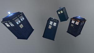 DOCTOR WHO - TARDIS BUNDLE - Rogue Film Productions 3D