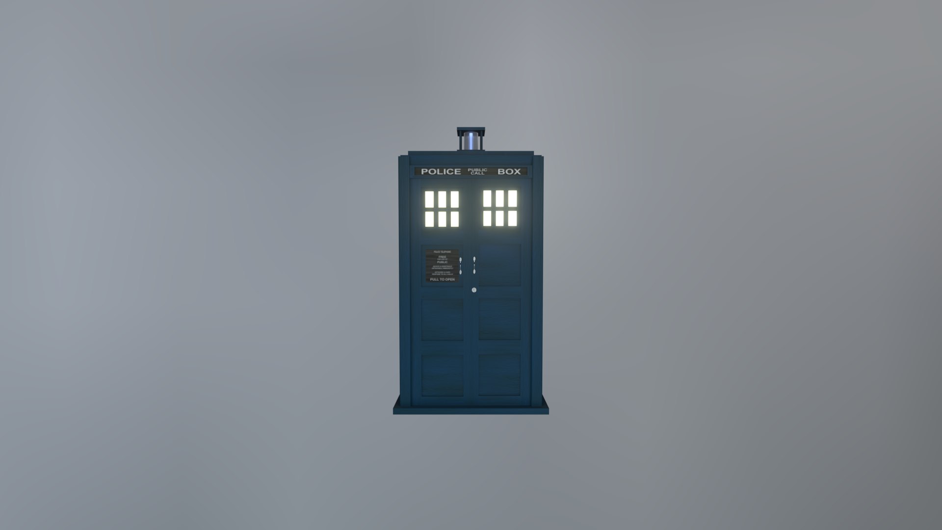 DOCTOR WHO - TARDIS BUNDLE - Rogue Film Productions 3D - TurboSquid 2149308