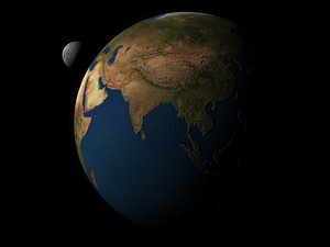 Earth and Moon V3