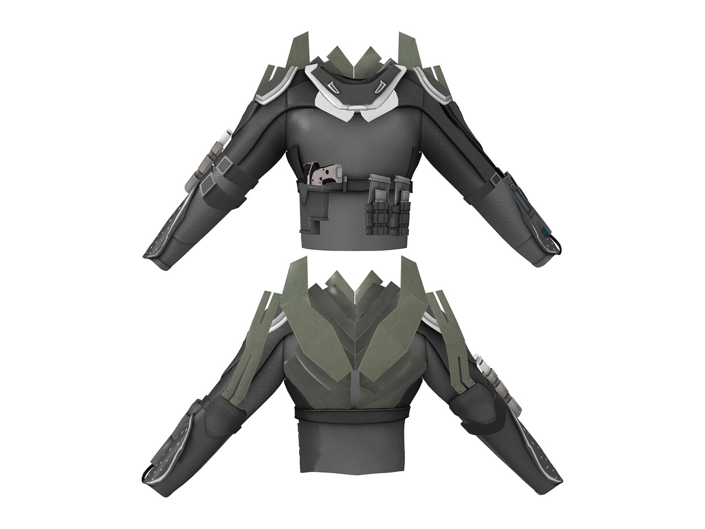 Cyborg Ranger Warrior Full Combat Suit Model - TurboSquid 1962683
