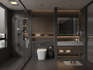 3D Modern Bathroom