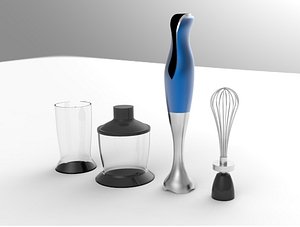 design hand blender 3D